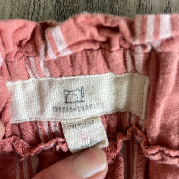 Thread & Supply Women’s High Waited Orange Striped Pants, size medium - Picture 6 of 14